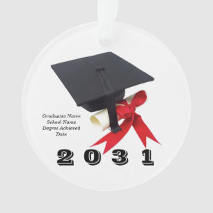 Class of 2031 Graduation Day by Janz Ornament