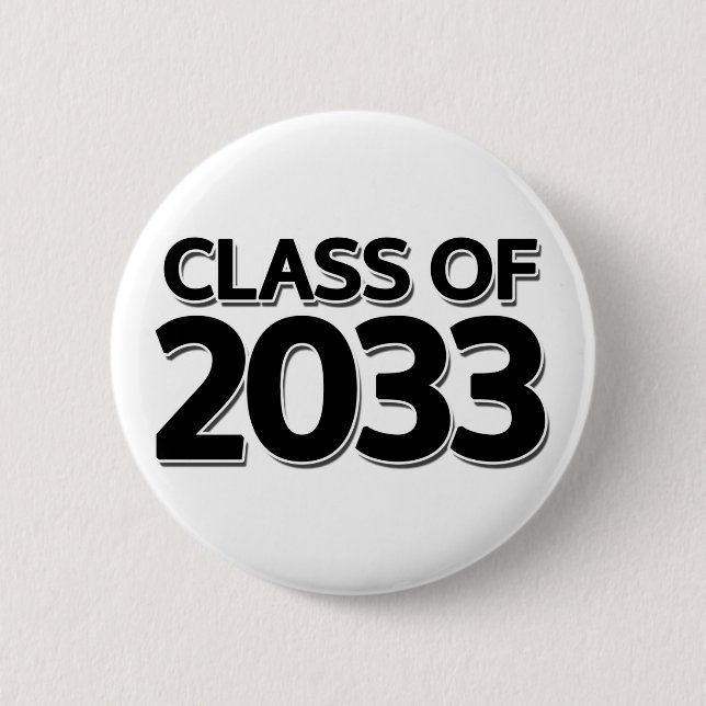 Class of 2033 button (Front)