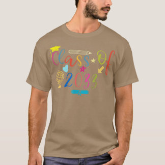 Class Of 2033 Grow With Me Graduation First Day Of T-Shirt