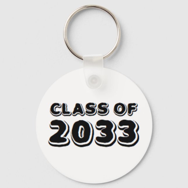 class of 2033 keychain (Front)