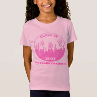 Class of 2033 use appropriate year 5th Grade Grad T-Shirt