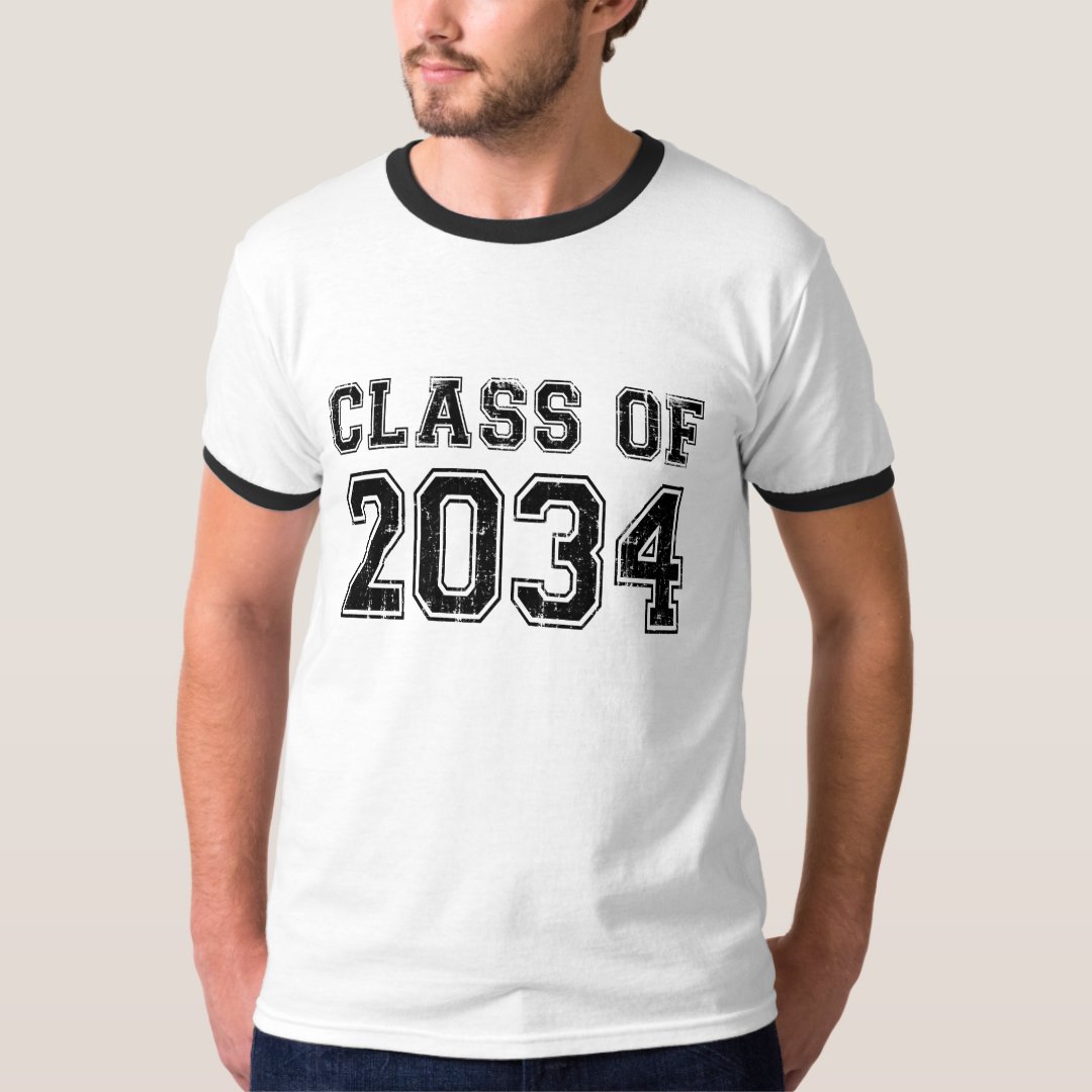 Class Of 2034 T-Shirt | Zazzle