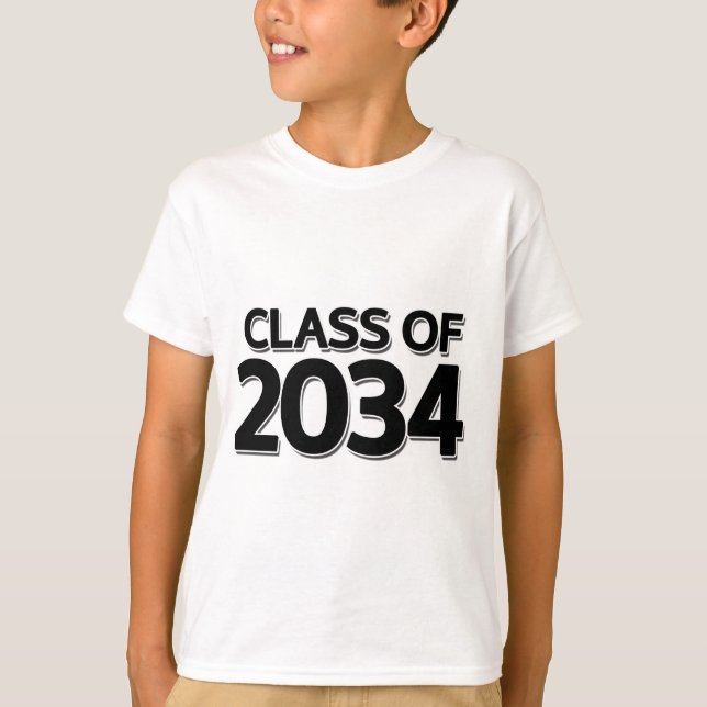 Class of 2034 T-Shirt (Front)