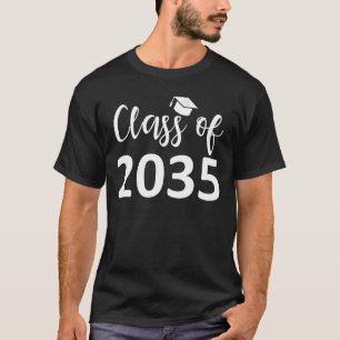 Class Of 2035 First Day Of School Grow With Me Gra T-Shirt