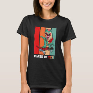 Class Of 2035 Grow With Me Kindergarten Graduate T-Shirt