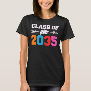 Class of 2035 Grow With Me lets crush kindergarten T-Shirt