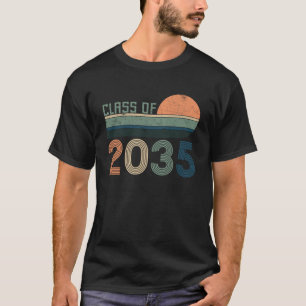 Class Of 2035 Grow with Me Nursery Graduate Gradua T-Shirt