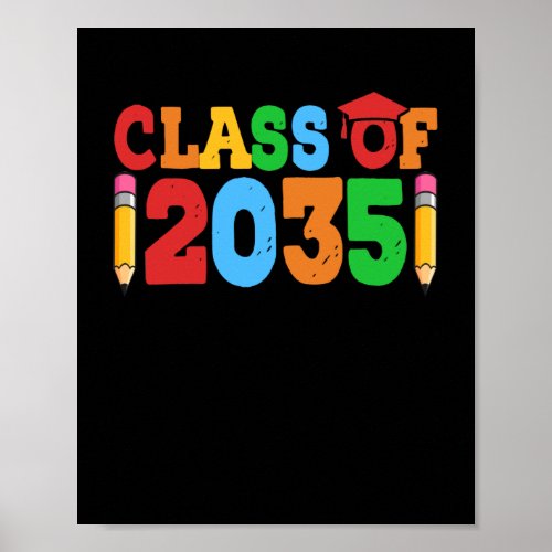 class of 2035 grow with me poster