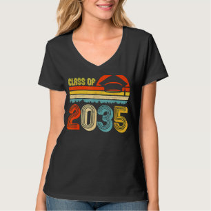 Class Of 2035 Grow With Me Pre K Graduate Vintage T-Shirt