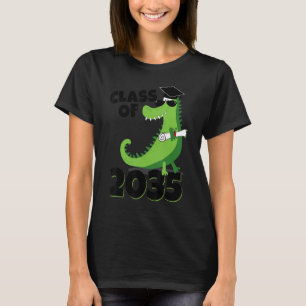 Class Of 2035 Kindergarten First Day Grow With Me T-Shirt