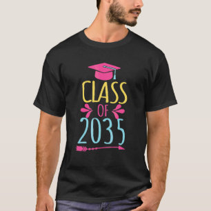 Class Of 2035 Kindergarten First Day Of School T-Shirt