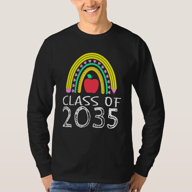 Class of 2035 Kindergarten Through High School Tee (Front)