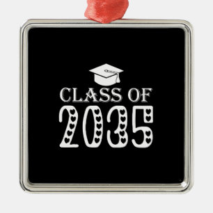 Class Of 2035 Metal Ornament