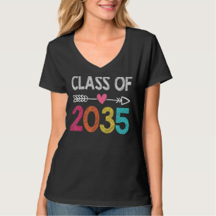 Class Of 2035 Pre-K Graduate Preschool Graduation T-Shirt