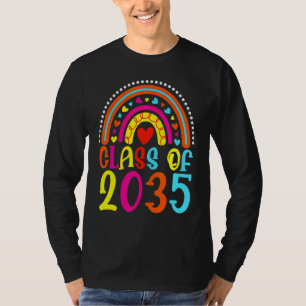 Class Of 2035 Pre K Graduate Preschool Graduation T-Shirt