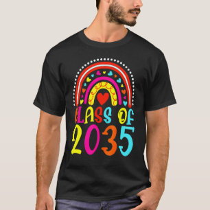 Class Of 2035 Pre K Graduate Preschool Graduation T-Shirt