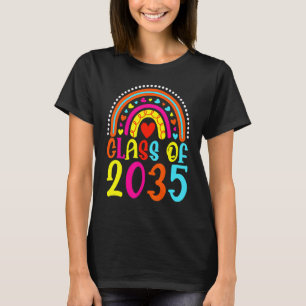 Class Of 2035  Pre K Graduate Preschool Graduation T-Shirt