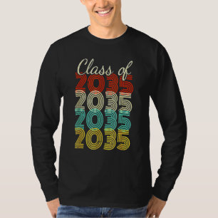 Class Of 2035 Pre K Grow With Me Graduation Boys G T-Shirt
