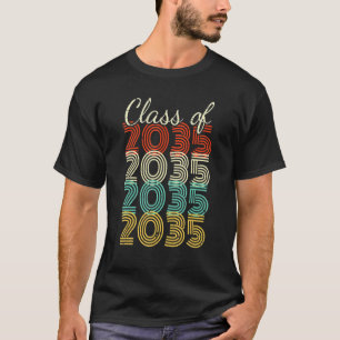 Class Of 2035   Senior 2035 Graduation T-Shirt