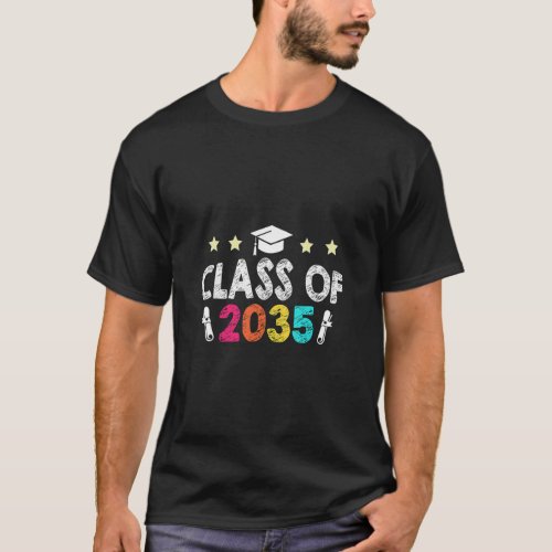 Class Of 2035 Senior Graduation Last Day Of School T_Shirt