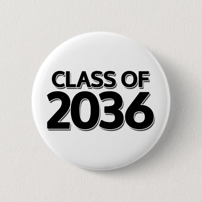 Class of 2036 button (Front)