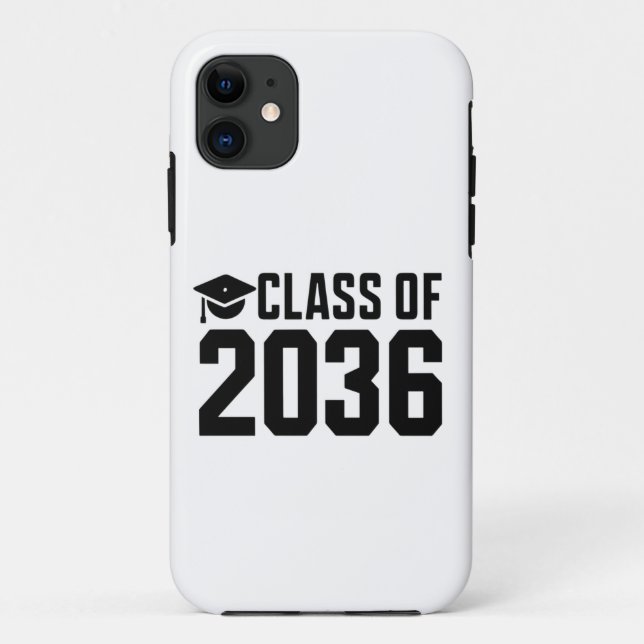Class Of 2036 Grow With Me Back to School Case-Mate iPhone Case (Back)