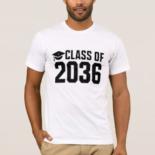 Class Of 2036 Grow With Me Back to School T-Shirt
