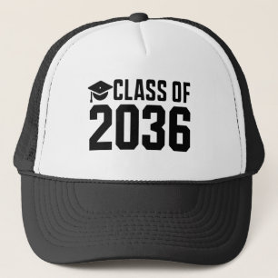 Class Of 2036 Grow With Me Back to School Trucker Hat