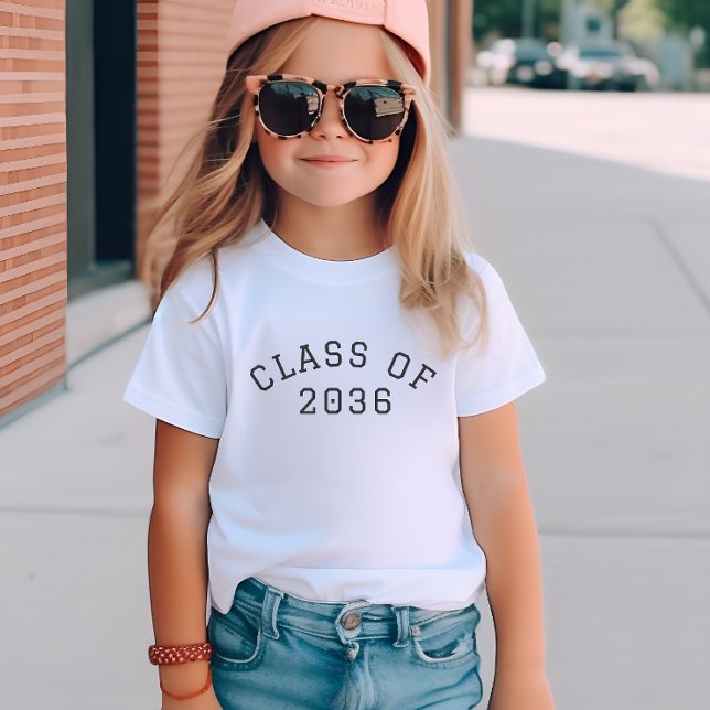 "Class of 2036" Kindergarten First Day of School  T-Shirt (Creator Uploaded)
