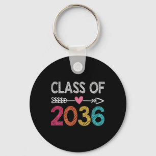 Class Of 2036 Pre-K Graduate Preschool Graduation Keychain