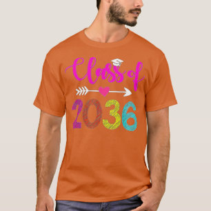 Class Of 2036 PreK Graduate Preschool Graduation T-Shirt