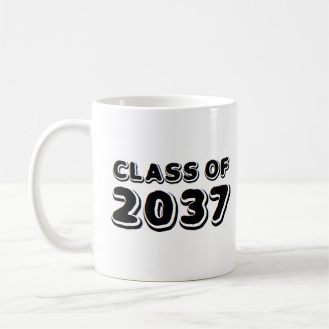 class of 2037 coffee mug (Left)