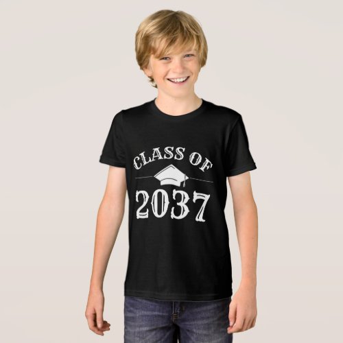 Class of 2037 Kindergarten School First Day Tshirt