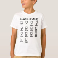 Class of 2038 Grow with me Checklist Graduation