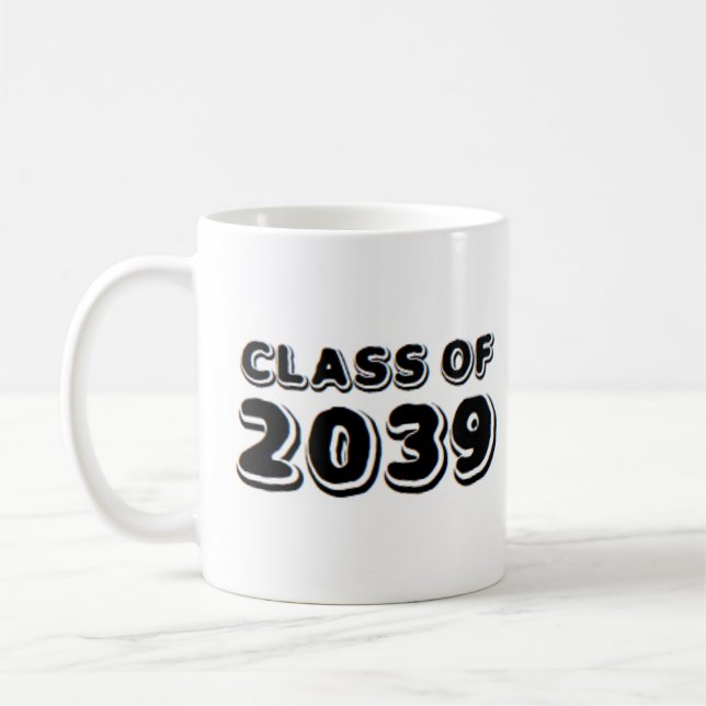 class of 2039 coffee mug (Left)