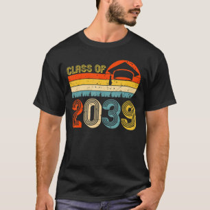 Class Of 2039 Grow With Me Graduation First Day of T-Shirt