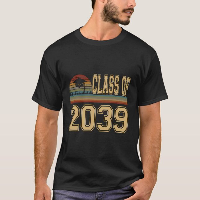 Class Of 2039 Grow With Me T-Shirt (Front)