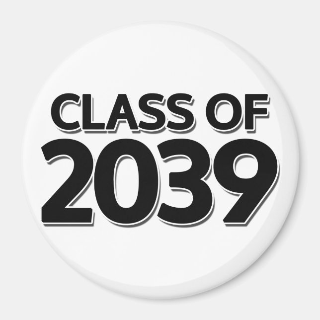 Class of 2039 magnet (Front)