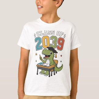 Class of 2039 T Rex Dinosaur Future Graduate Grad T-Shirt