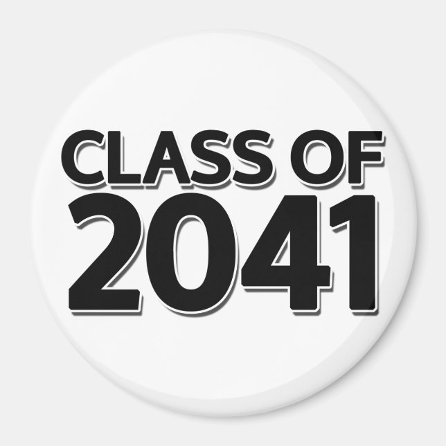 Class of 2041 magnet (Front)