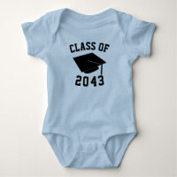Class of 2043 Baby Shirt