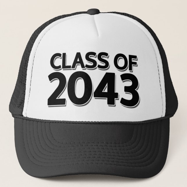 Class of 2043 trucker hat (Front)