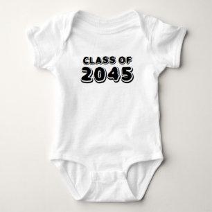 class of 2045 baby bodysuit