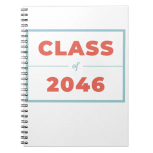 Class of 2046 notebook
