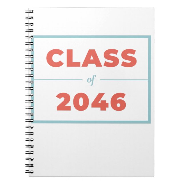 Class of 2046 notebook (Front)