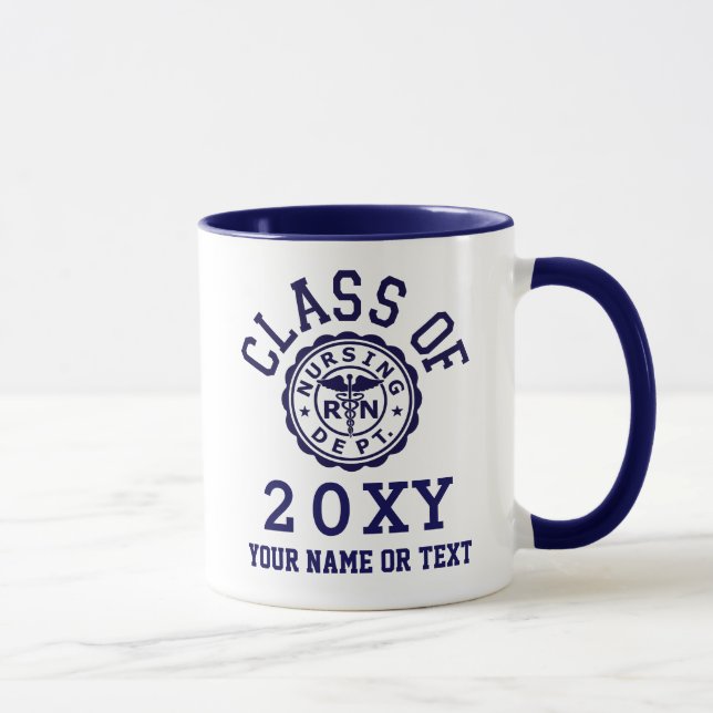 Class of 20?? RN (Nursing) Mug (Right)