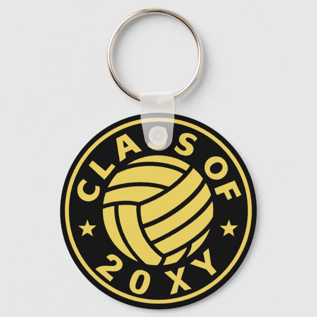 Class of 20?? Volleyball Keychain (Front)