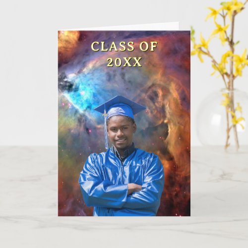 Class of 20XX Custom Photo Orion Nebula Graduation