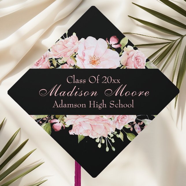 Class of 20xx Floral Graduation Cap Topper (Creator Uploaded)