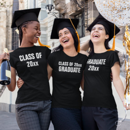 Class Of 20xx Graduate Black Shirt